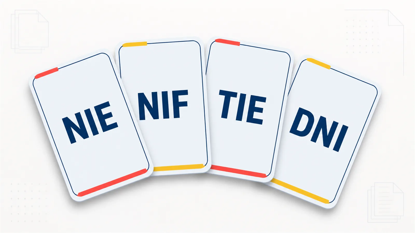 NIE vs NIF vs TIE vs DNI: Spanish ID Numbers Compared